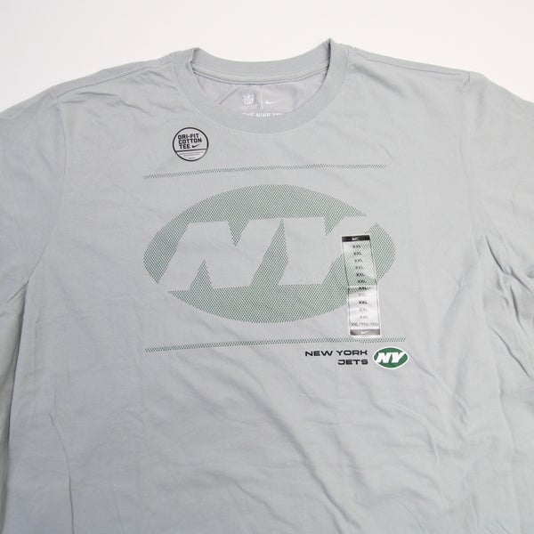 New York Jets Nike NFL on Field Apparel Dri-Fit Long Sleeve Shirt Men's 3XL