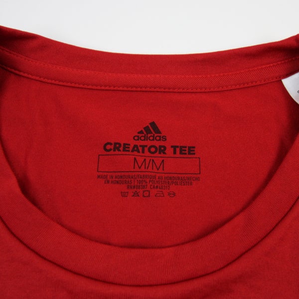 Louisville Cardinals adidas Climalite Short Sleeve Shirt Men's Red New M