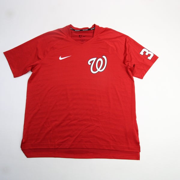 Nike Men's T-Shirt - Red - L