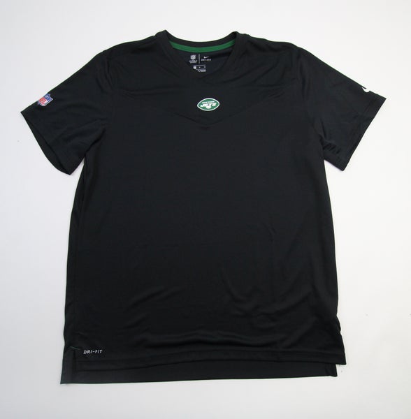 New York Jets Nike NFL On Field Apparel Dri-Fit Short Sleeve Shirt Men's XS