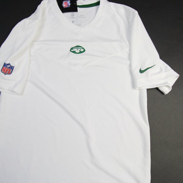 Nike NFL On Field Apparel Dri-Fit Long Sleeve Shirt Men's White