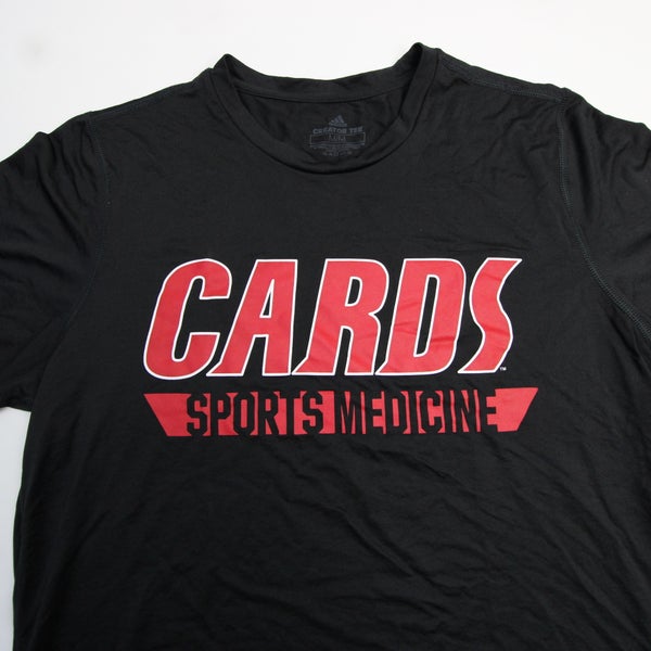 Louisville cardinals Black Short Sleeve Shirt Size Medium