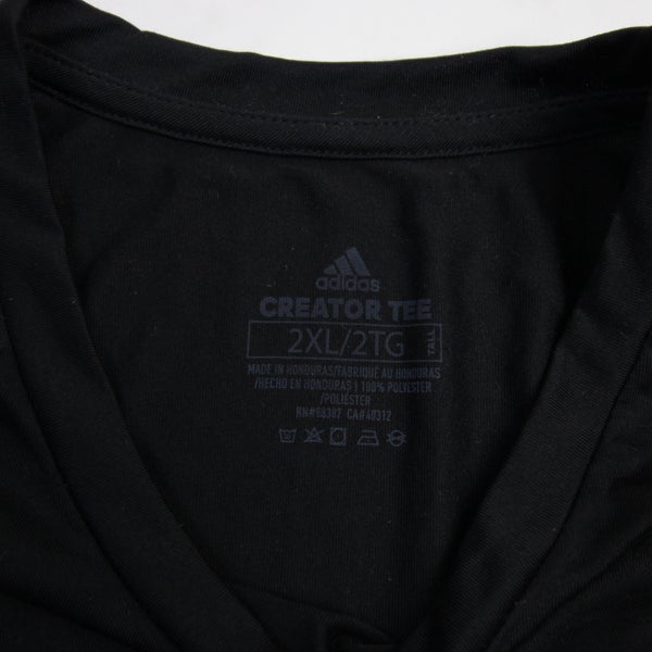 Louisville Cardinals adidas Climalite Short Sleeve Shirt Men's Black New  2XLT