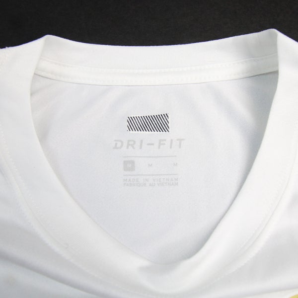 Baltimore Ravens Nike Dri-Fit Short Sleeve Shirt Men's White Used