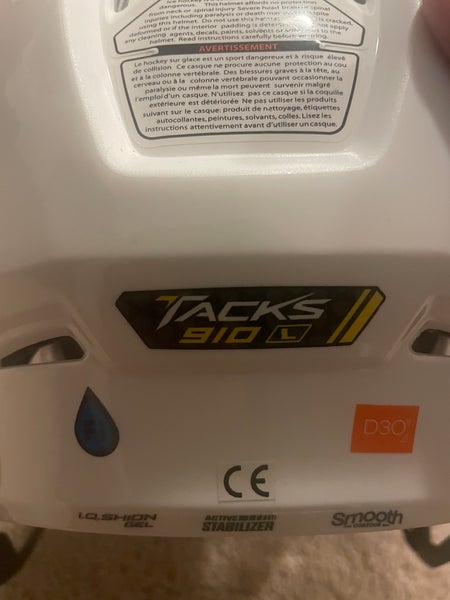 New Large CCM  Tacks 910 Helmet