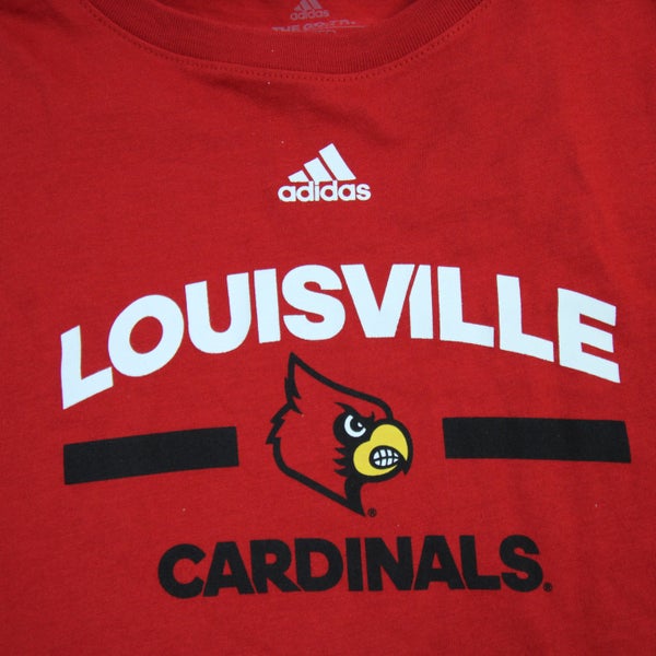 Louisville Cardinals adidas Amplifier Short Sleeve Shirt Women's Red New XS