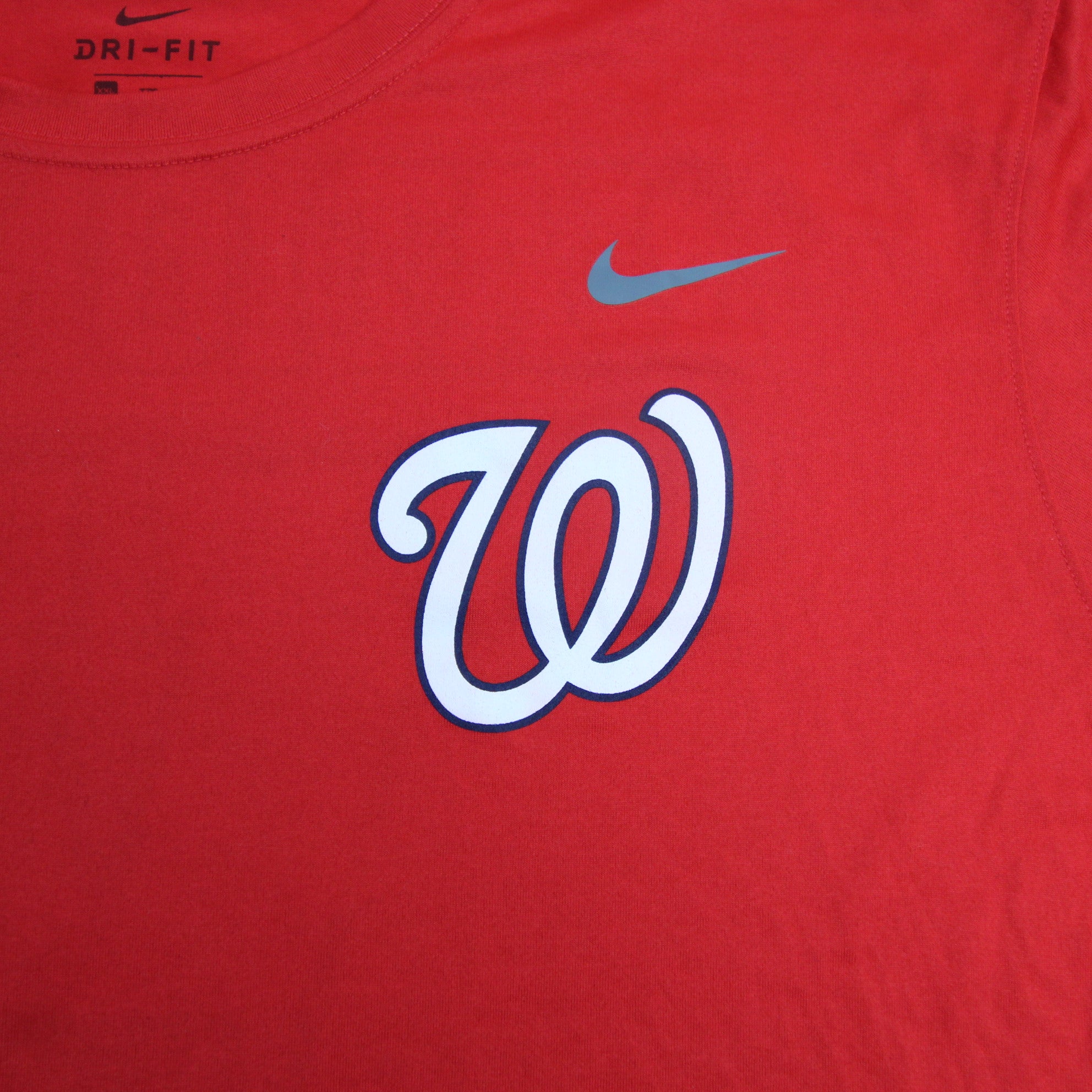 Washington Nationals Nike Dri-Fit Polo Men's Red New 2XL