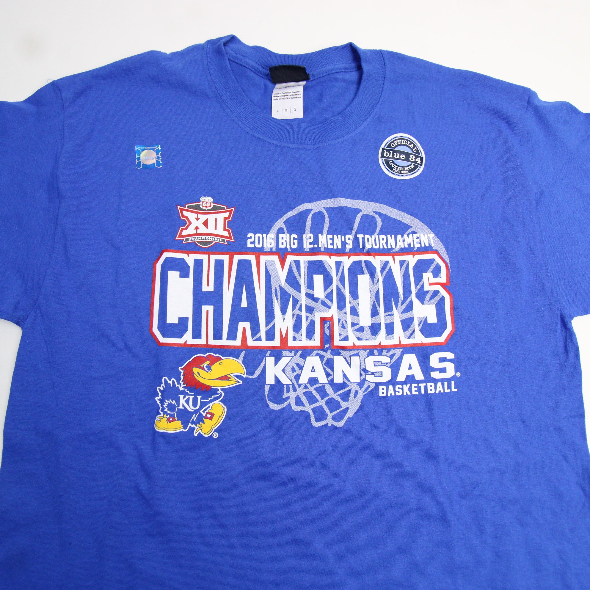 Kansas Jayhawks Merch -2023 Ku Big 12 Women Basketball Championship Shirt  Unisex White