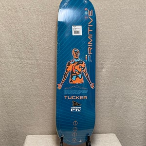 Rare Primitive Nick Tucker "Heat Signature" 8.25" Multicolor Skateboard Deck New