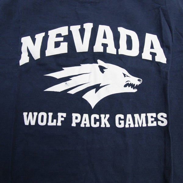 Men's Navy Nevada Wolf Pack Baseball Jersey