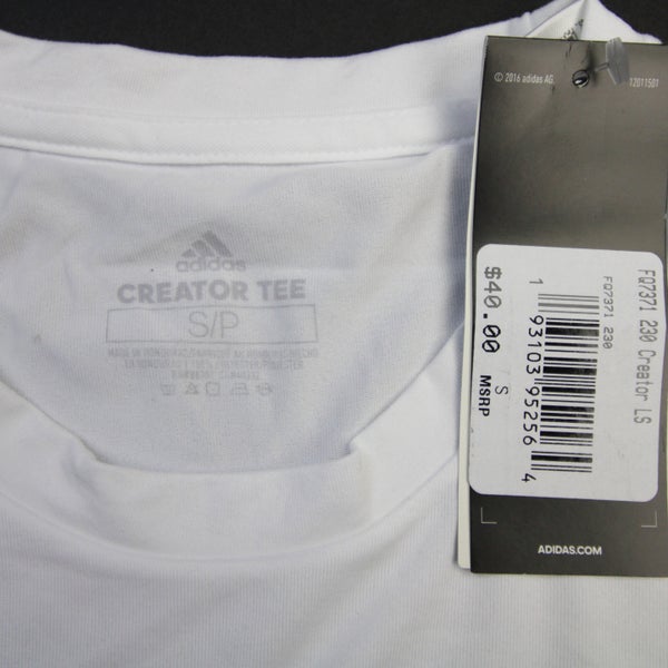 Louisville Cardinals Adidas Creator Long Sleeve Shirt Women's White New S S