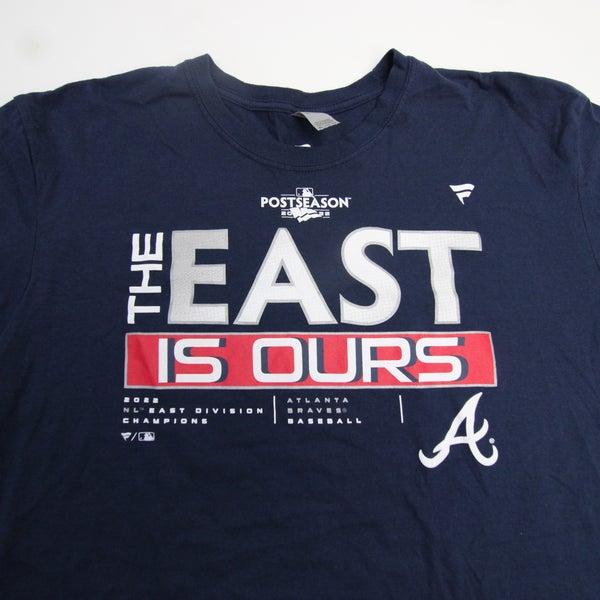 Atlanta Braves Nike 2022 NL East Division Champions T-Shirt - Navy