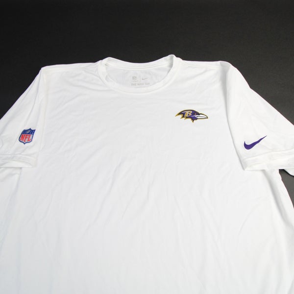 Nike Men's Dri-Fit Sideline Team (NFL Baltimore Ravens) Long-Sleeve T-Shirt in Purple, Size: 3XL | 00LX52M8G-0BI