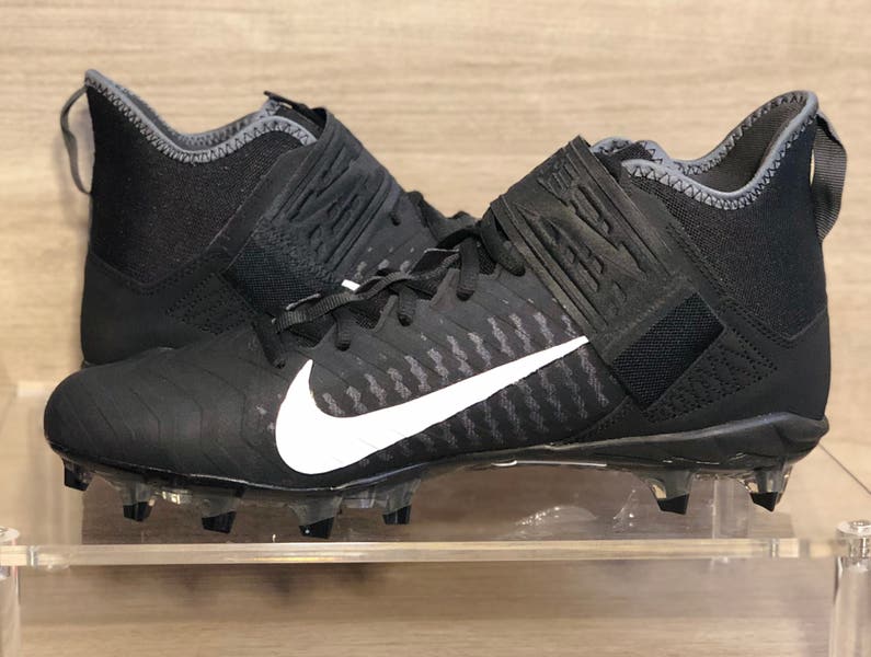 Nike Alpha Menace Pro 2 Mid Football Cleats AQ3209-002 Mens size