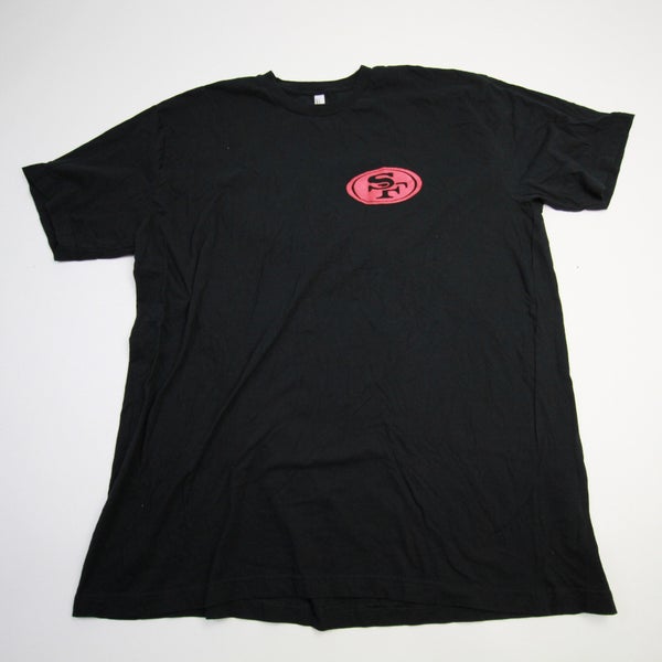 San Francisco 49ers American Apparel Short Sleeve Shirt Men's Black used 3XL