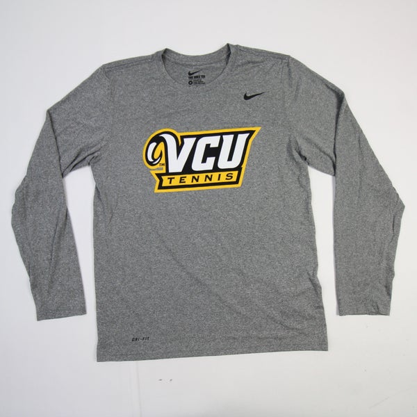 Men's Champion Black VCU Rams Jersey Long Sleeve T-Shirt