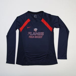 Liberty Flames Nike Dri-Fit Long Sleeve Shirt Women's Navy/Red New S