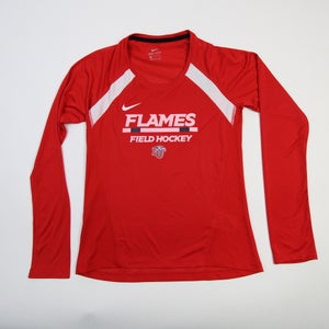 Liberty Flames Nike Dri-Fit Long Sleeve Shirt Women's Red/White New S
