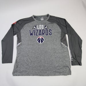 Washington Wizards Fanatics Short Sleeve Shirt Men's Gray New 2XLT |  SidelineSwap