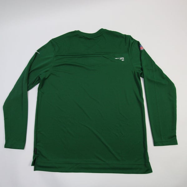 New York Jets Nike NFL On Field Apparel Dri-Fit Long Sleeve Shirt Men's 3XL  | SidelineSwap