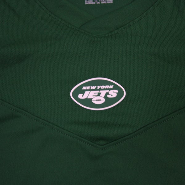 New York Jets Nike NFL On Field Apparel Dri-Fit Long Sleeve Shirt Men's New