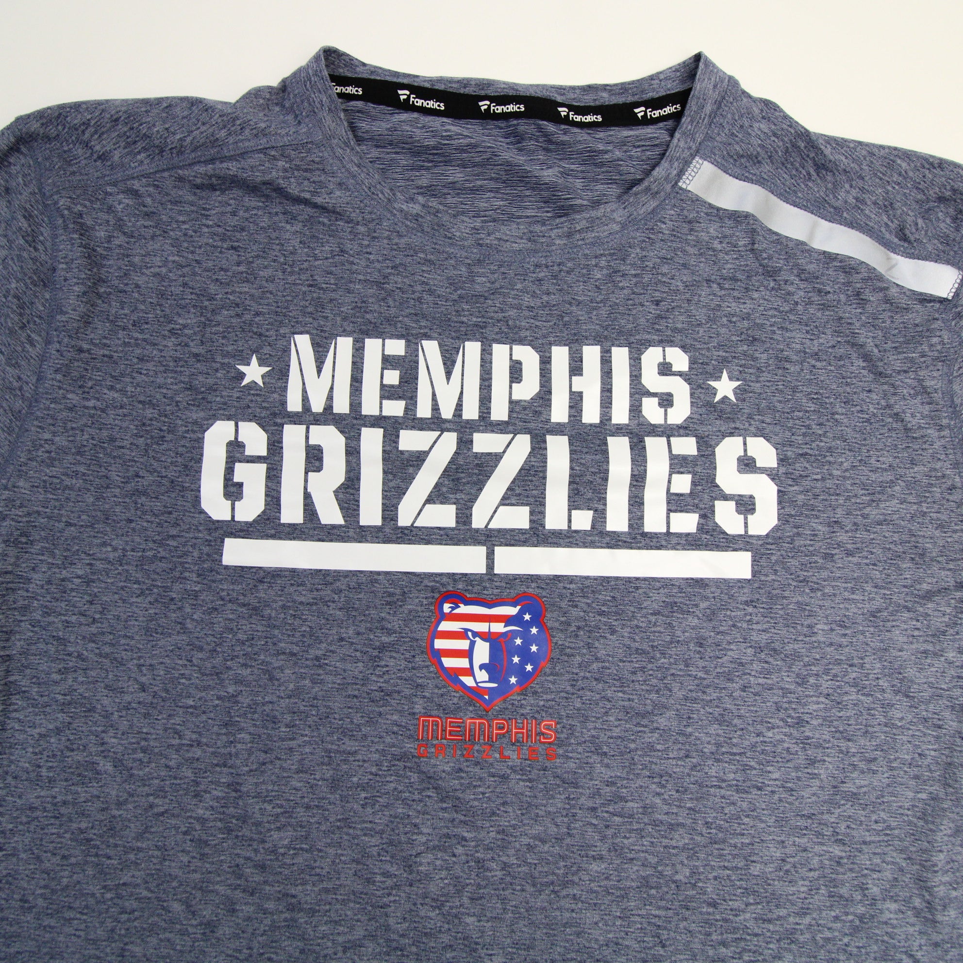 Fanatics Branded Navy Memphis Grizzlies Graphic Shorts