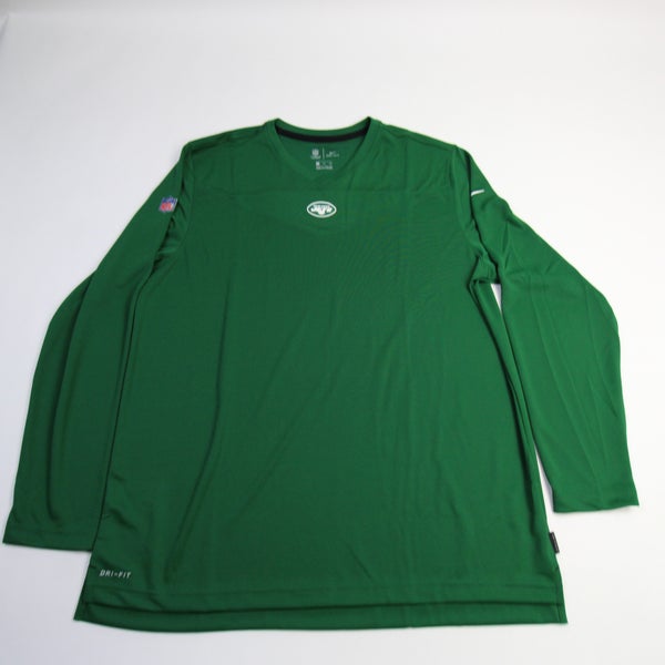 Nike New York Jets Dri Fit Hoodie Sweatshirt NFL Onfield Football