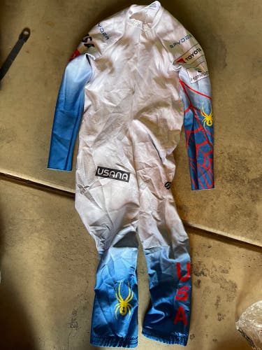 New 2022 Official US Ski Team Men's L/XL Speed Suit