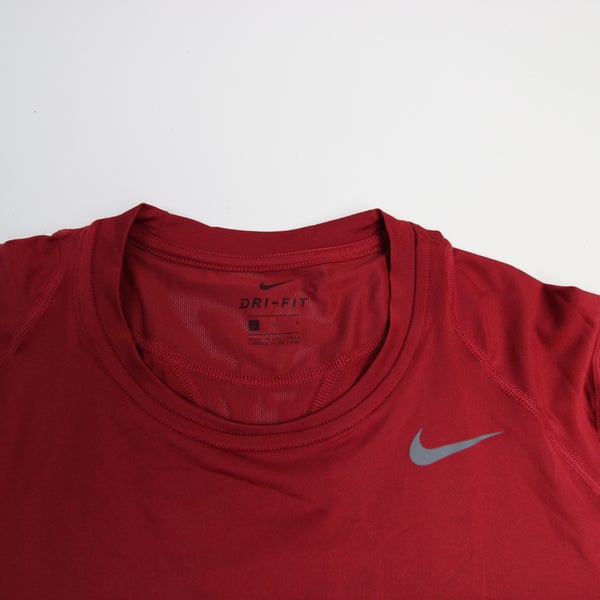 Washington Nationals Nike Dri-Fit Short Sleeve Shirt Men's Red used L