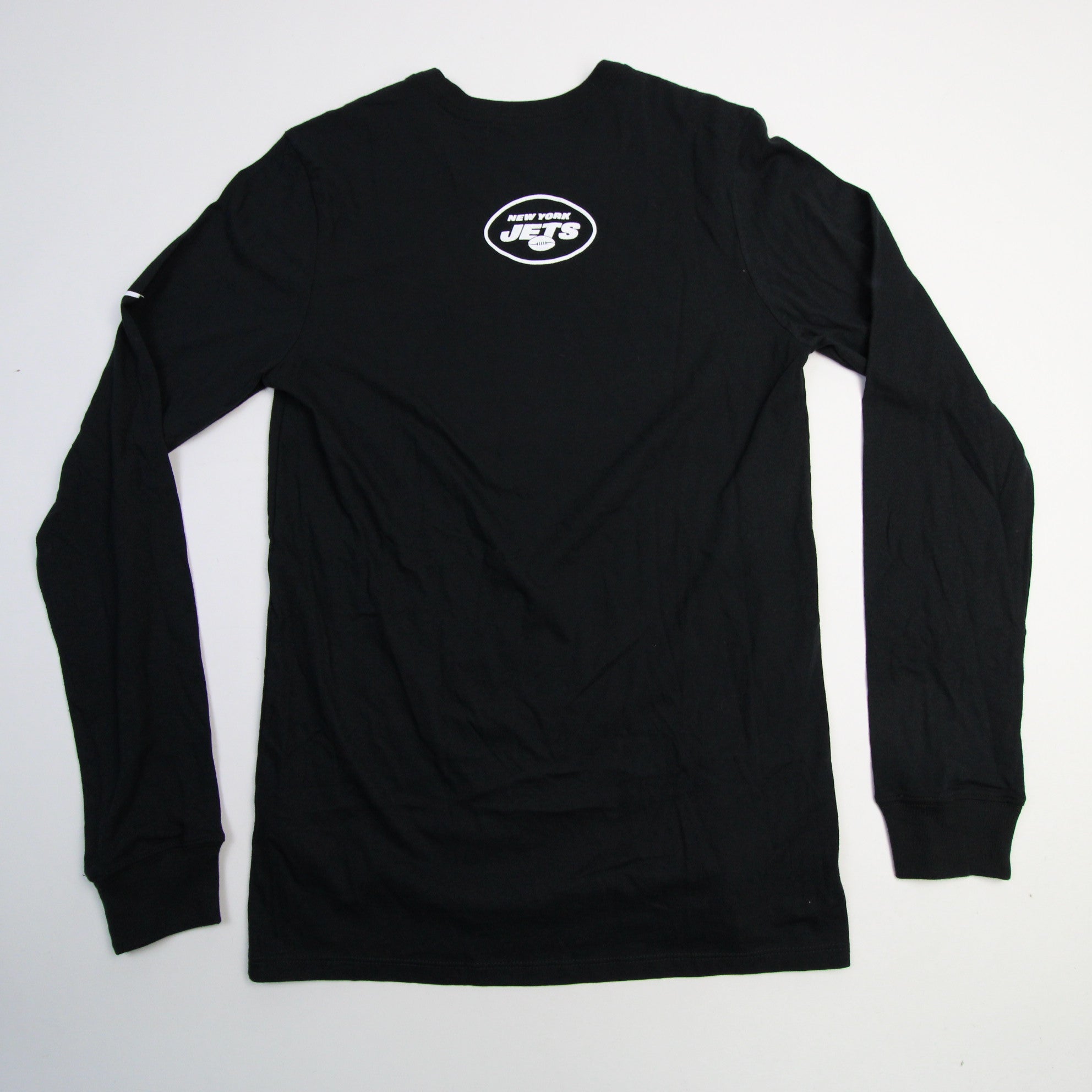 Men's Nike Black New York Jets Fashion Tri-Blend Long Sleeve T-Shirt