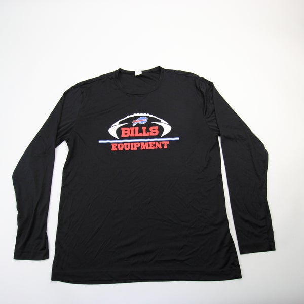 Buffalo Bills Sport-Tek Long Sleeve Shirt Men's Gray Used