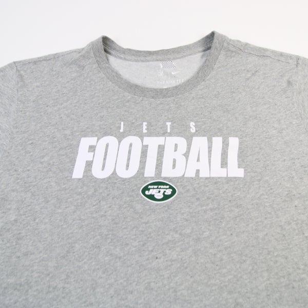 New York Jets Nike NFL on Field Apparel Nike Tee Long Sleeve Shirt Men's 3XL