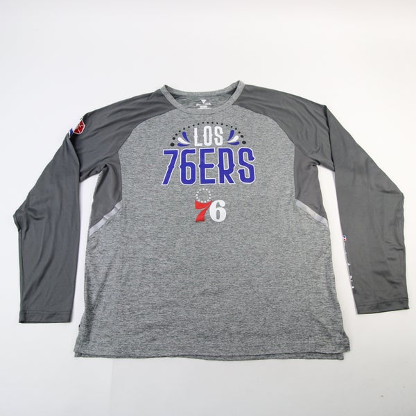 Brand New Fanatics Men's NBA Philadelphia 76ers Long Sleeve Shirt