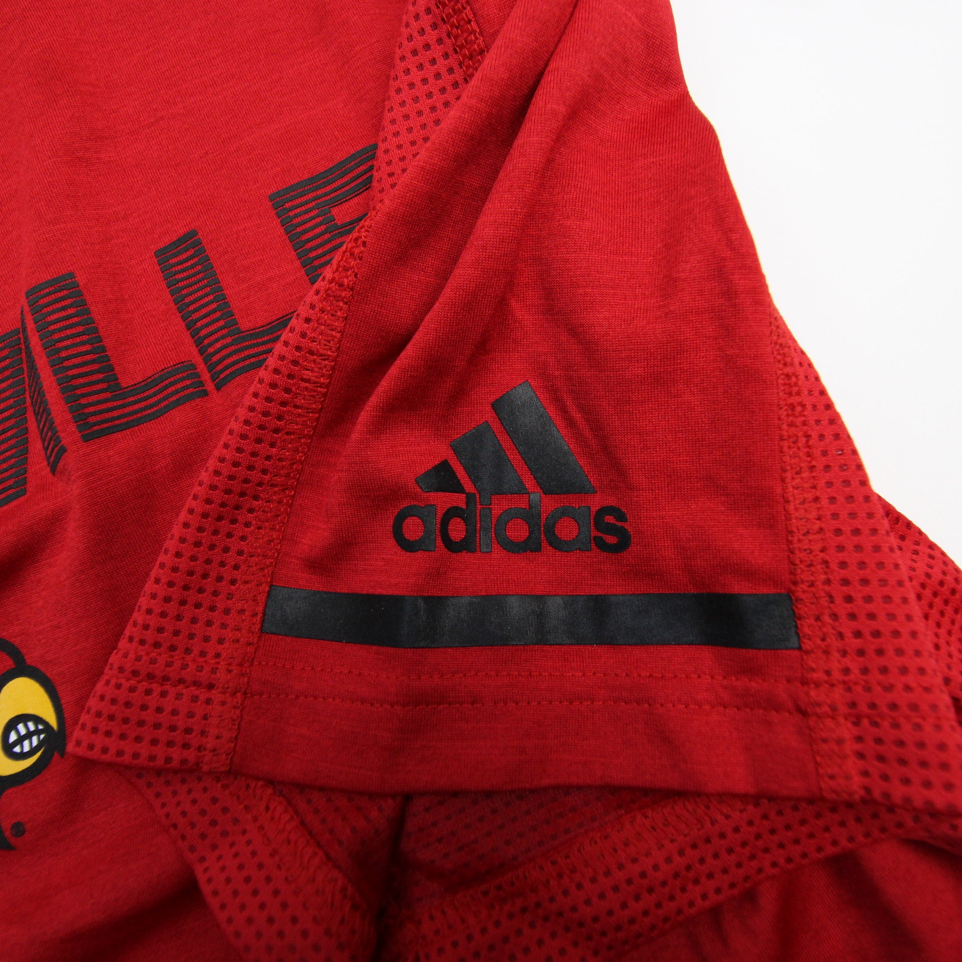 Louisville Cardinals adidas Short Sleeve Shirt Men's Red Used
