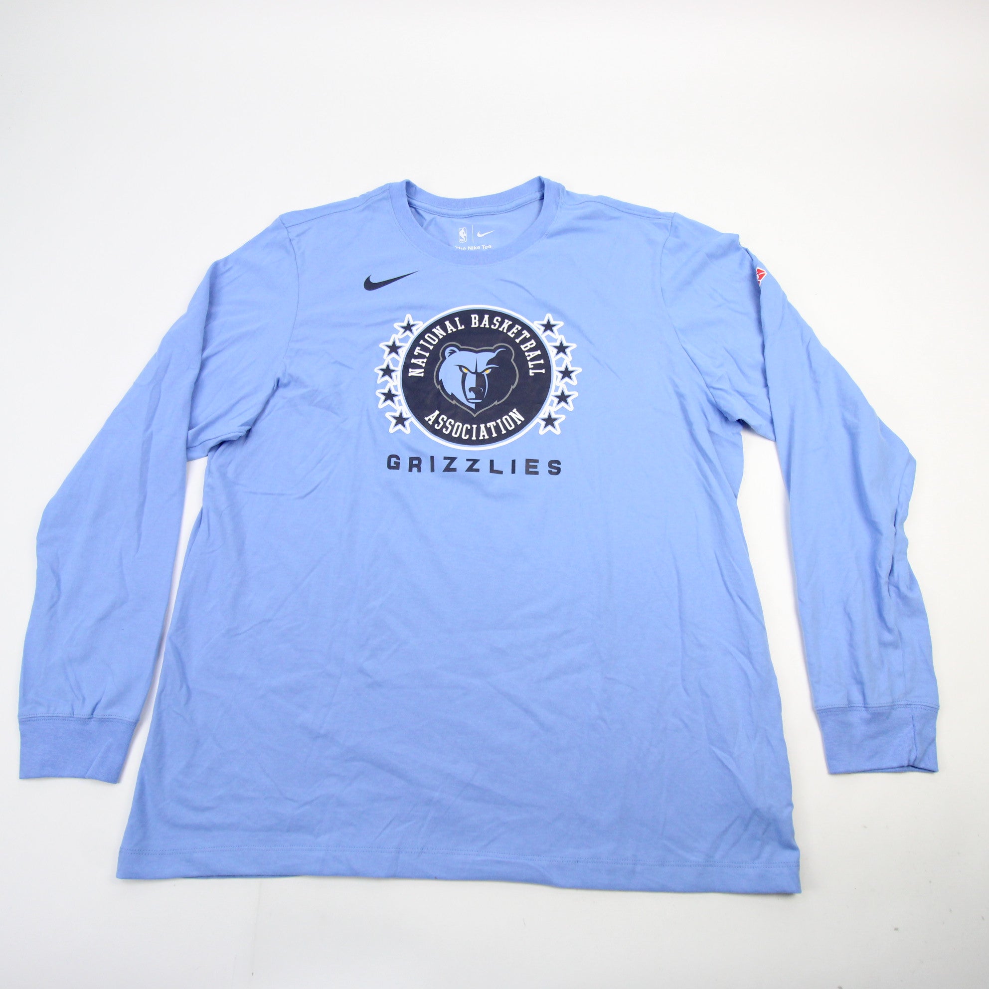 Nike Memphis Grizzlies T-Shirt Size XL Mens Short Sleeve Blue