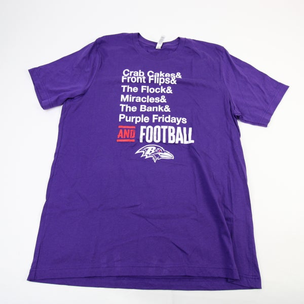 NFL Men's Shirt - Purple - XL