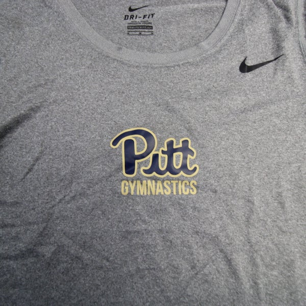 Pittsburgh Panthers Nike Dri-Fit Short Sleeve Shirt Men's Gray Used S