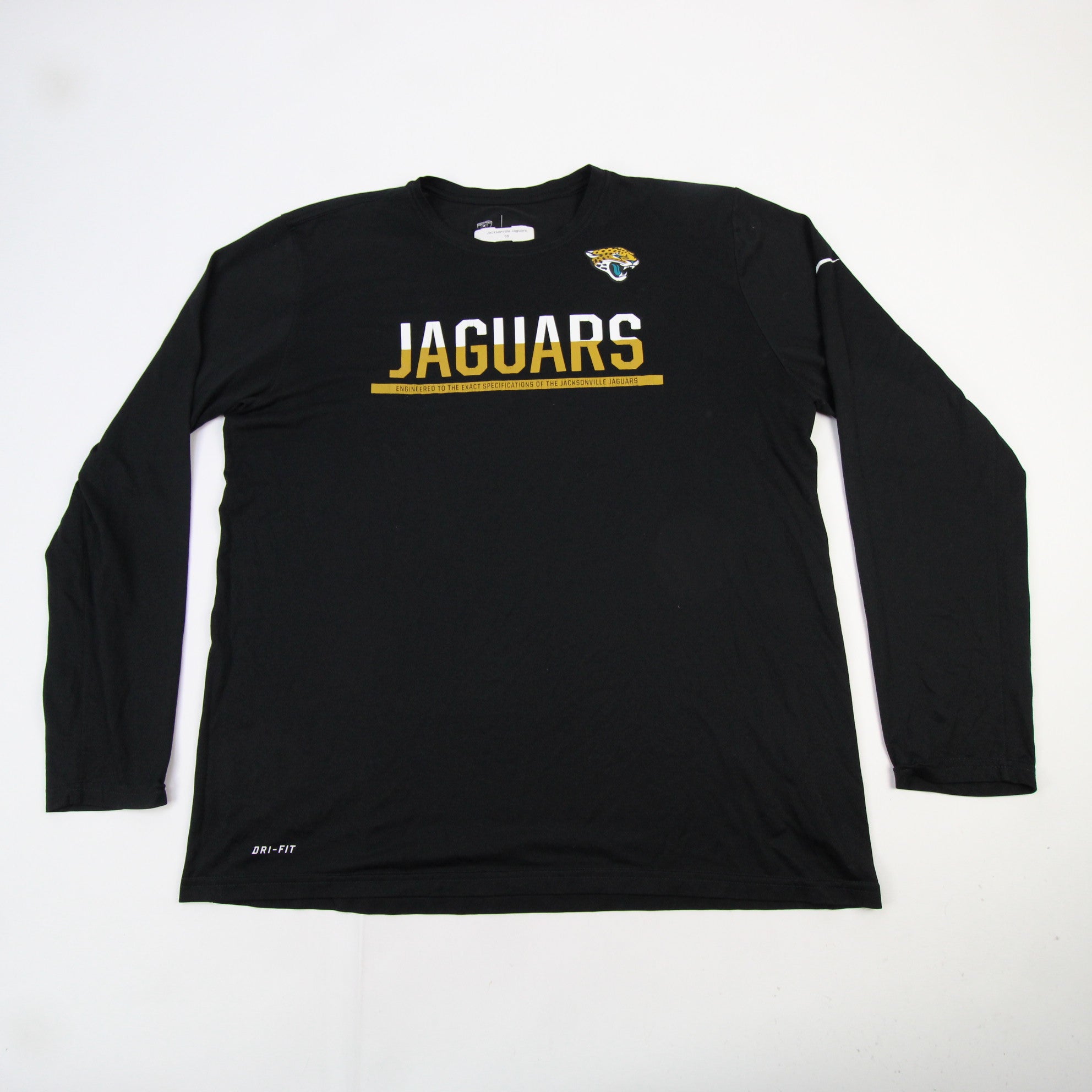 Rare Jacksonville Jaguars Team Issued Nike Long Sleeve Shirt XL