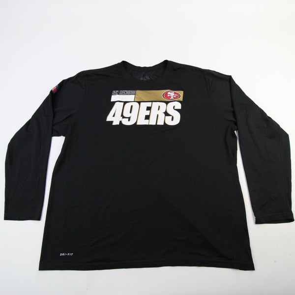 San Francisco 49ers Nike NFL On Field Apparel Dri-Fit Long Sleeve Shirt 3XL