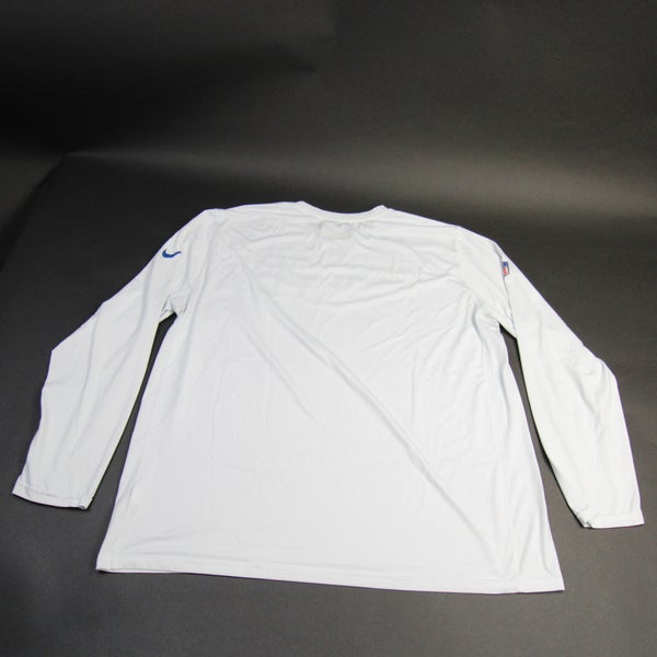 Nike NFL On Field Apparel Long Sleeve Shirt Men's Navy Used 2XL