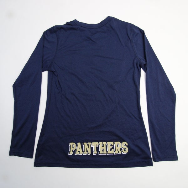 Pittsburgh Panthers Nike Dri-Fit Long Sleeve Shirt Women's Navy/Tan used S