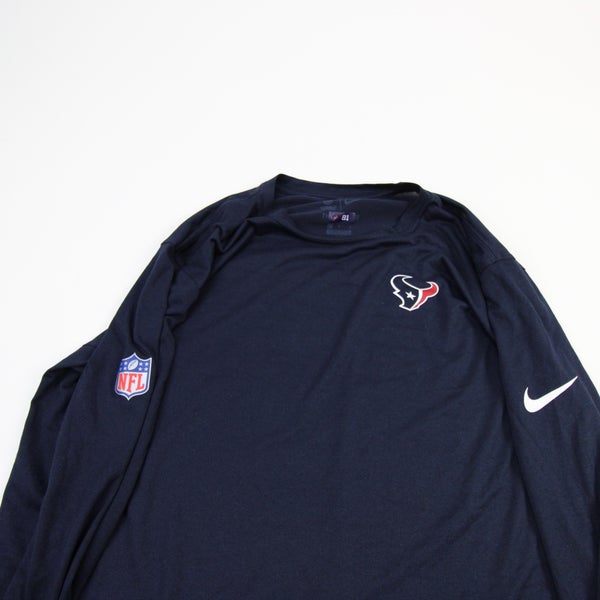 Houston Texans Starter Field Jersey Long Sleeve T-Shirt - Navy/Red