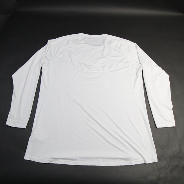 Nike NFL On Field Apparel Long Sleeve Shirt Men's White Used