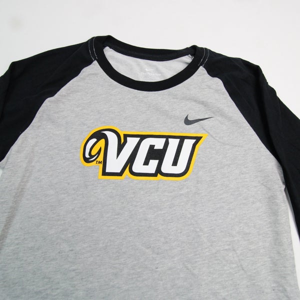 VCU Rams Nike Dri-Fit Long Sleeve Shirt Women's White/Gray New S