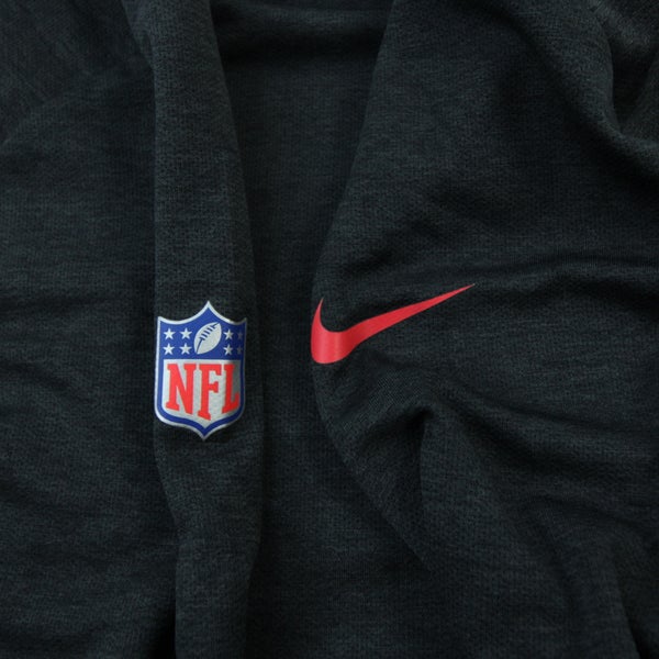 Nike Men's Dri-Fit Sideline Coach (NFL San Francisco 49ers) Long-Sleeve Top in Red, Size: 3XL | 00M26DL73-0BK