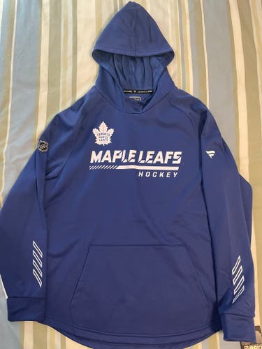 Toronto Maple Leafs Fanatics Team Issued Hoodie - Large