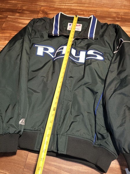 Vintage True Fan Tampa Bay Rays Genuine Merchandise Baseball Jersey Size L