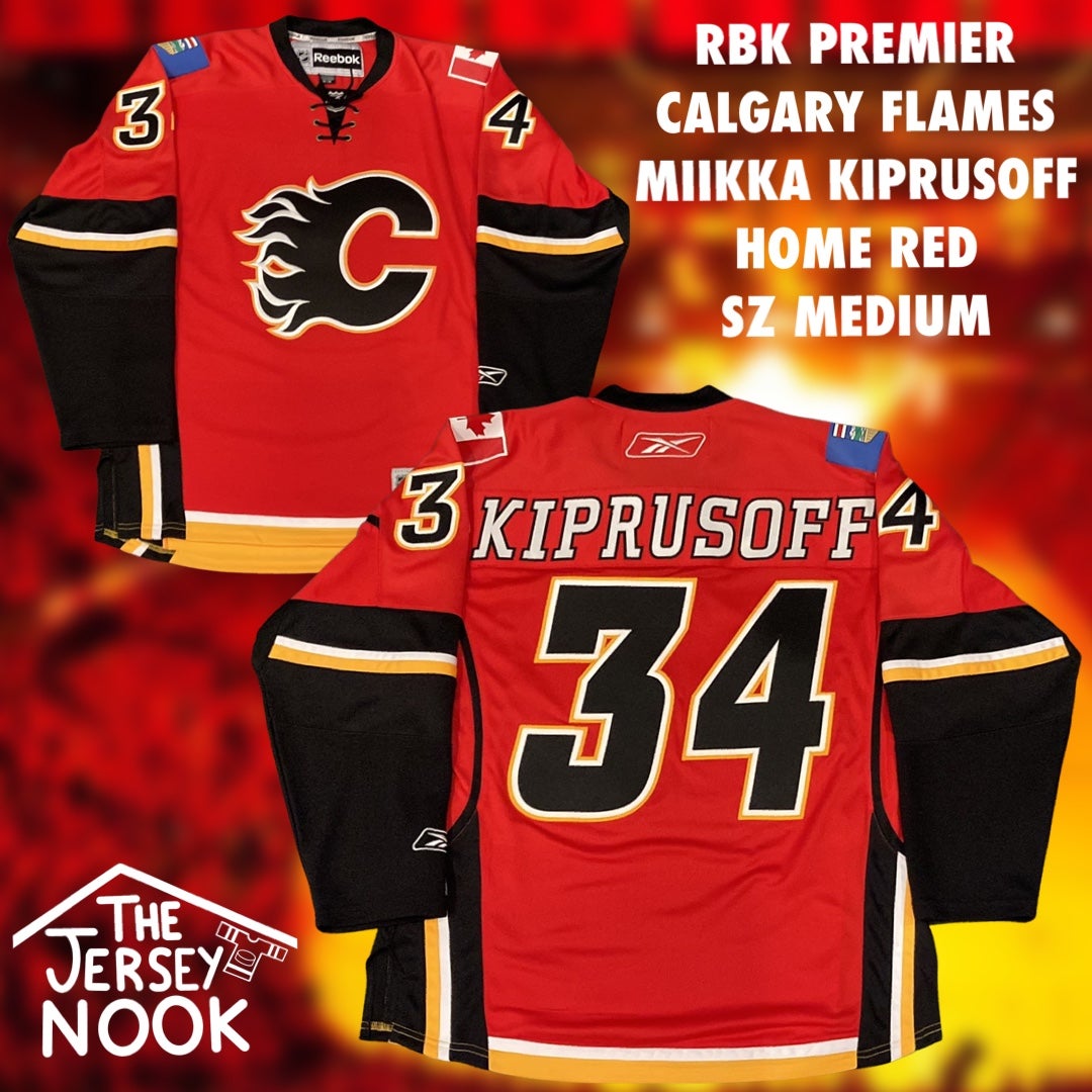 Reebok Calgary Flames Premier Jersey - Mens