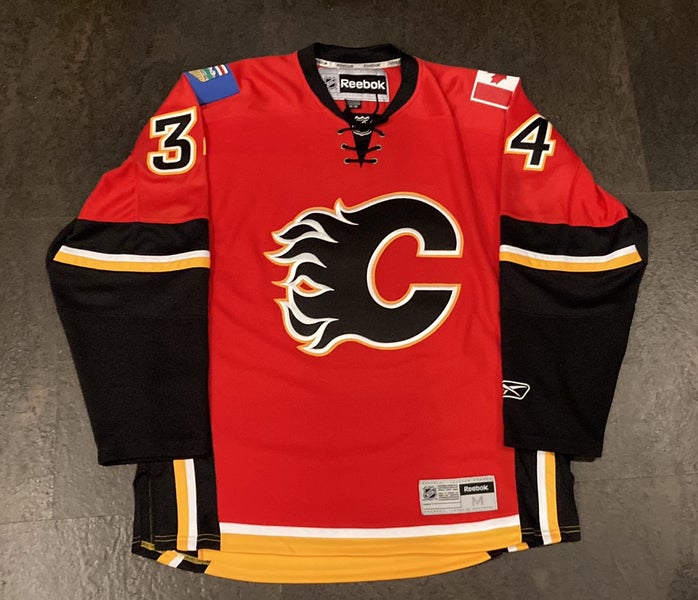 2004 Jarome Iginla Calgary Flames Stanley Cup CCM NHL Jersey Size