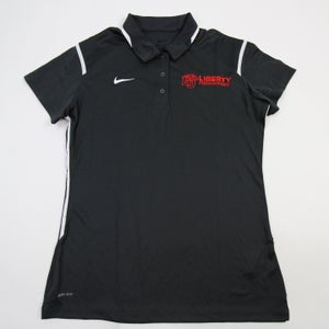Liberty Flames Nike Dri-Fit Polo Women's Gray New L